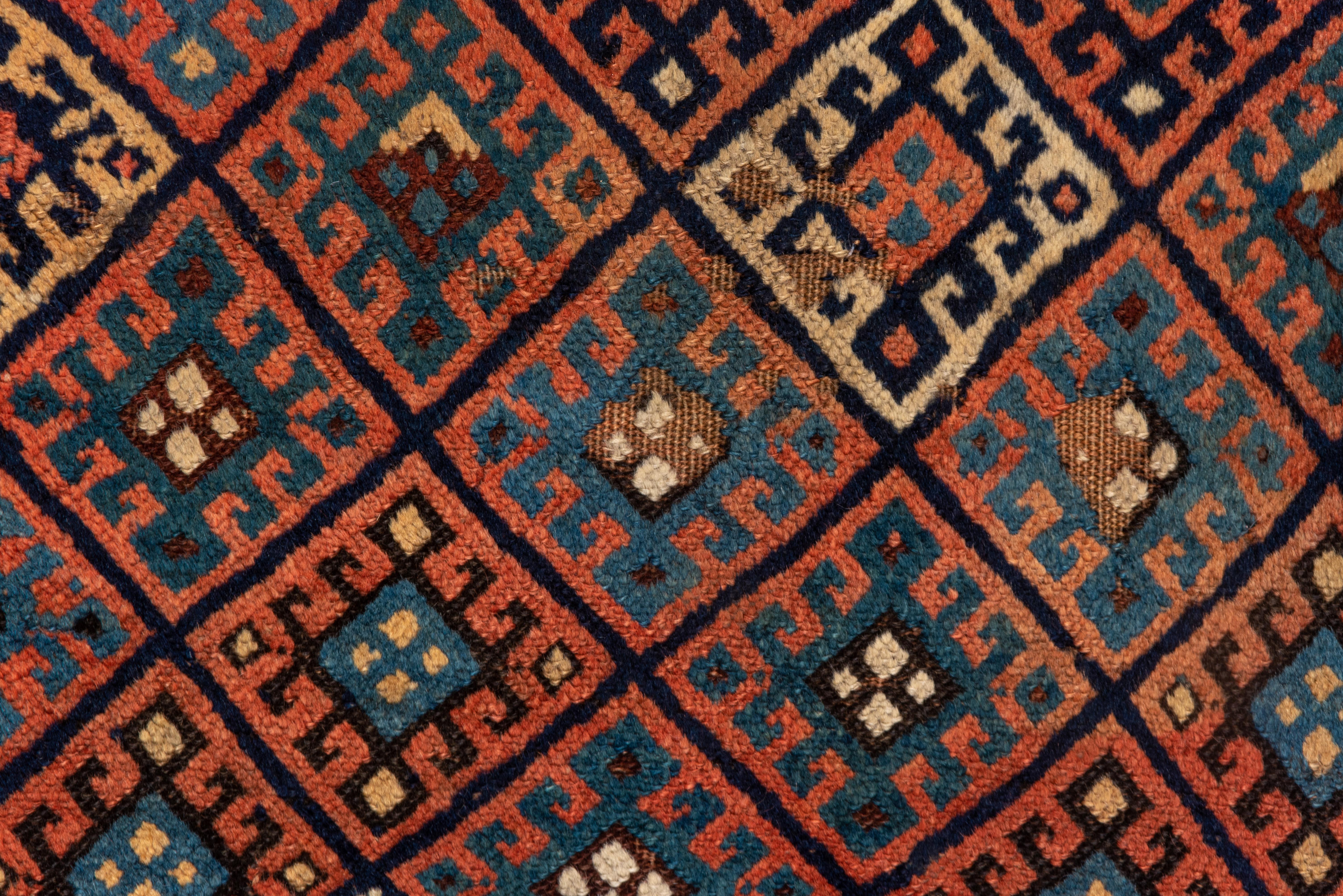 Late 19th Century Antique Persian Bagface Rug For Sale
