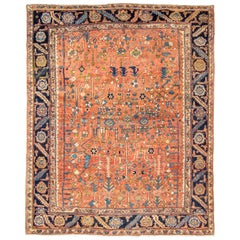 Antique Persian Bakhshaish Carpet, c. 1900