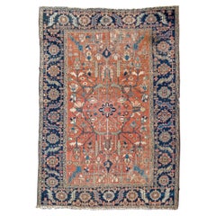 Antique Persian Bakhshaish Rug, Early 20th Century