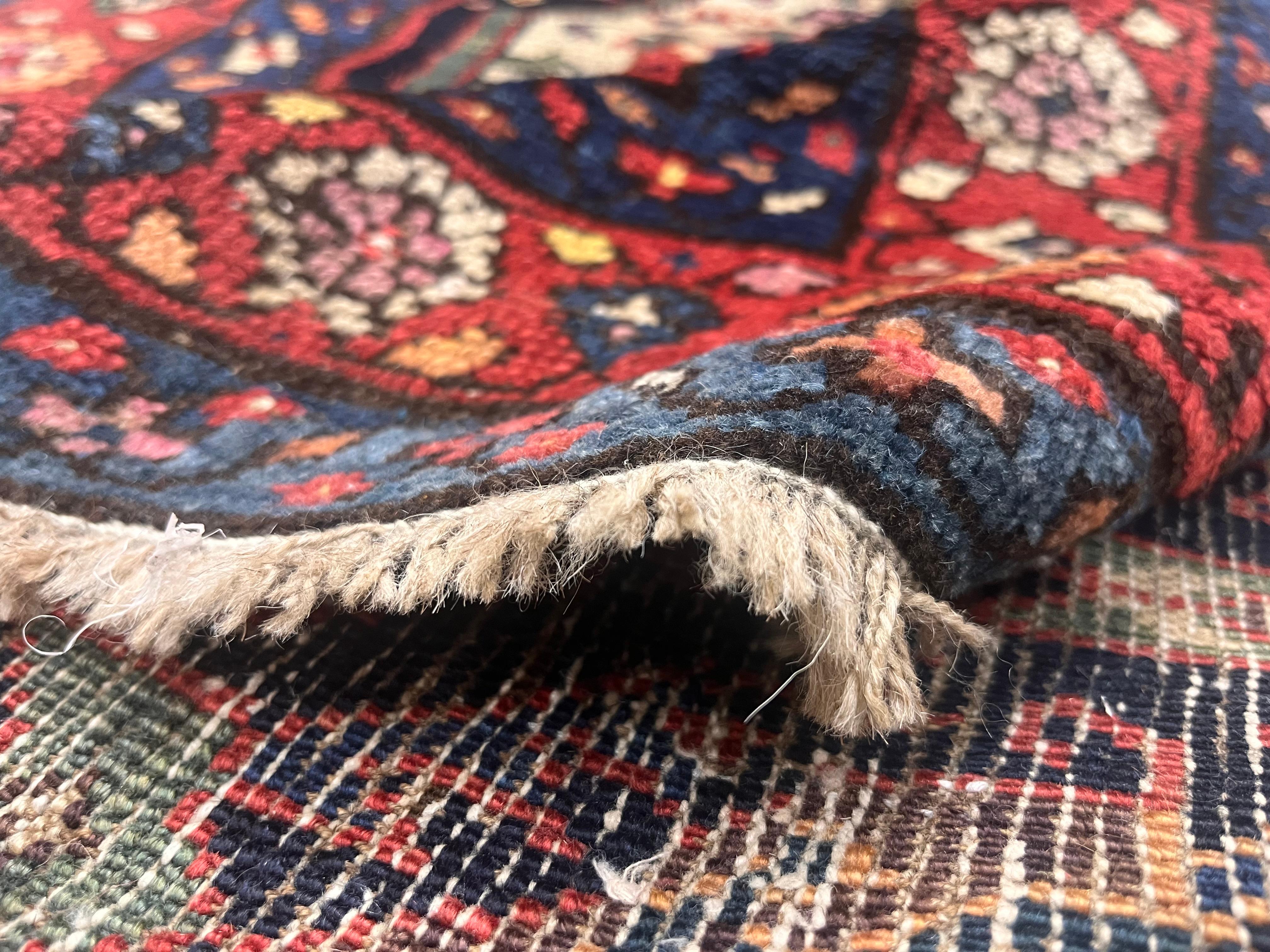 Antike persische Bakhshayesh lange Teppich 3'2