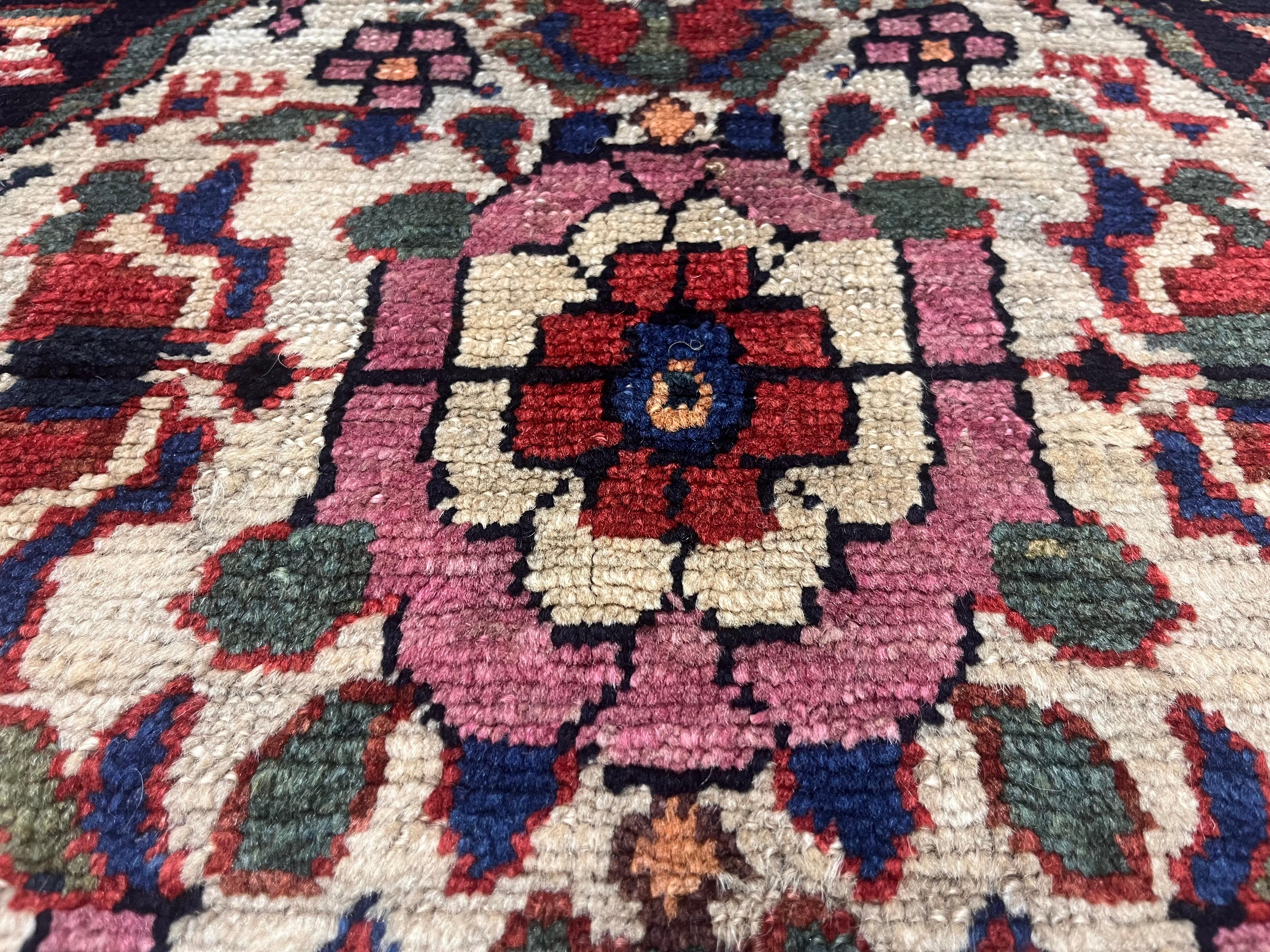Antike persische Bakhshayesh lange Teppich 3'2