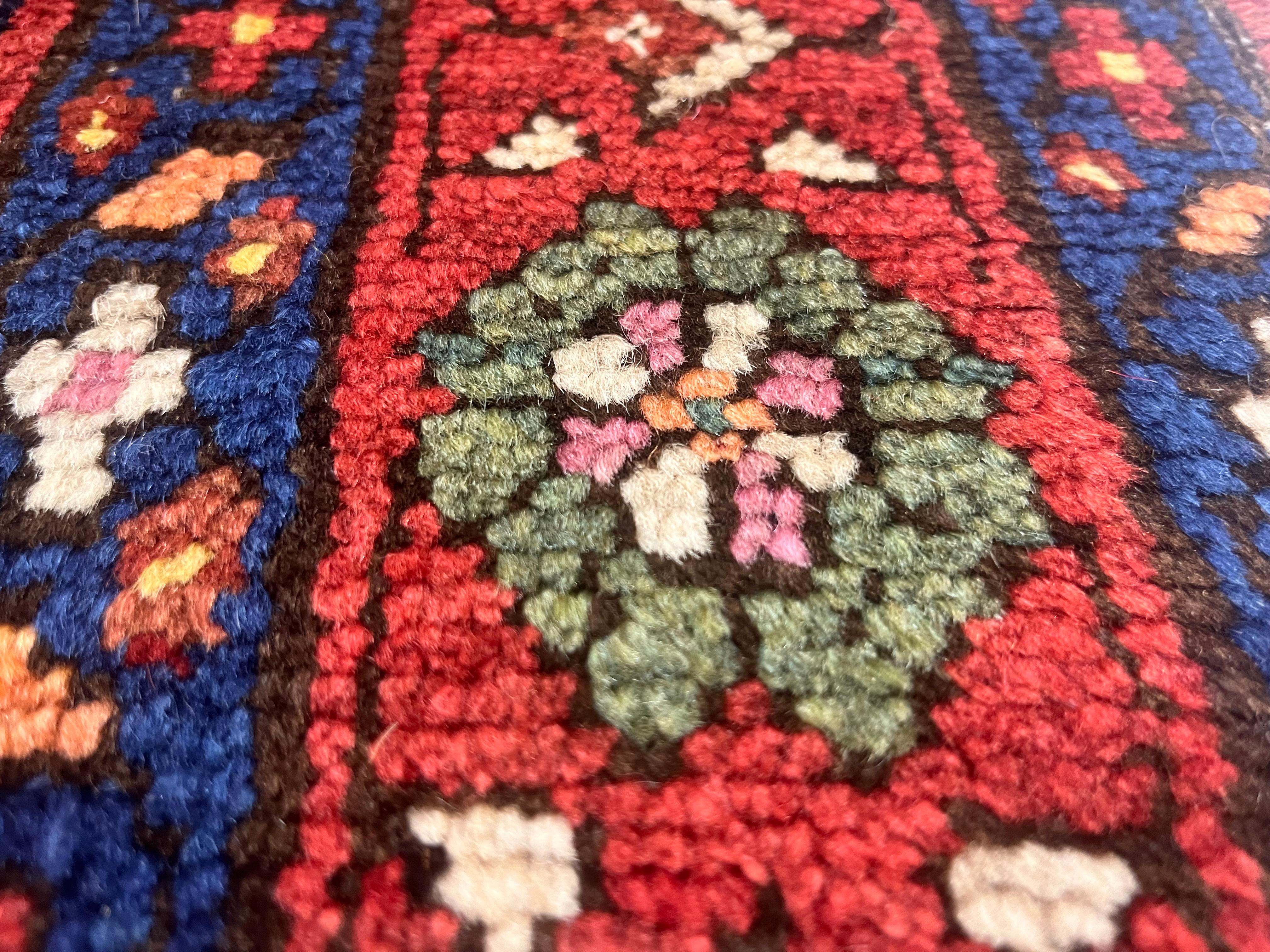 Antike persische Bakhshayesh lange Teppich 3'2