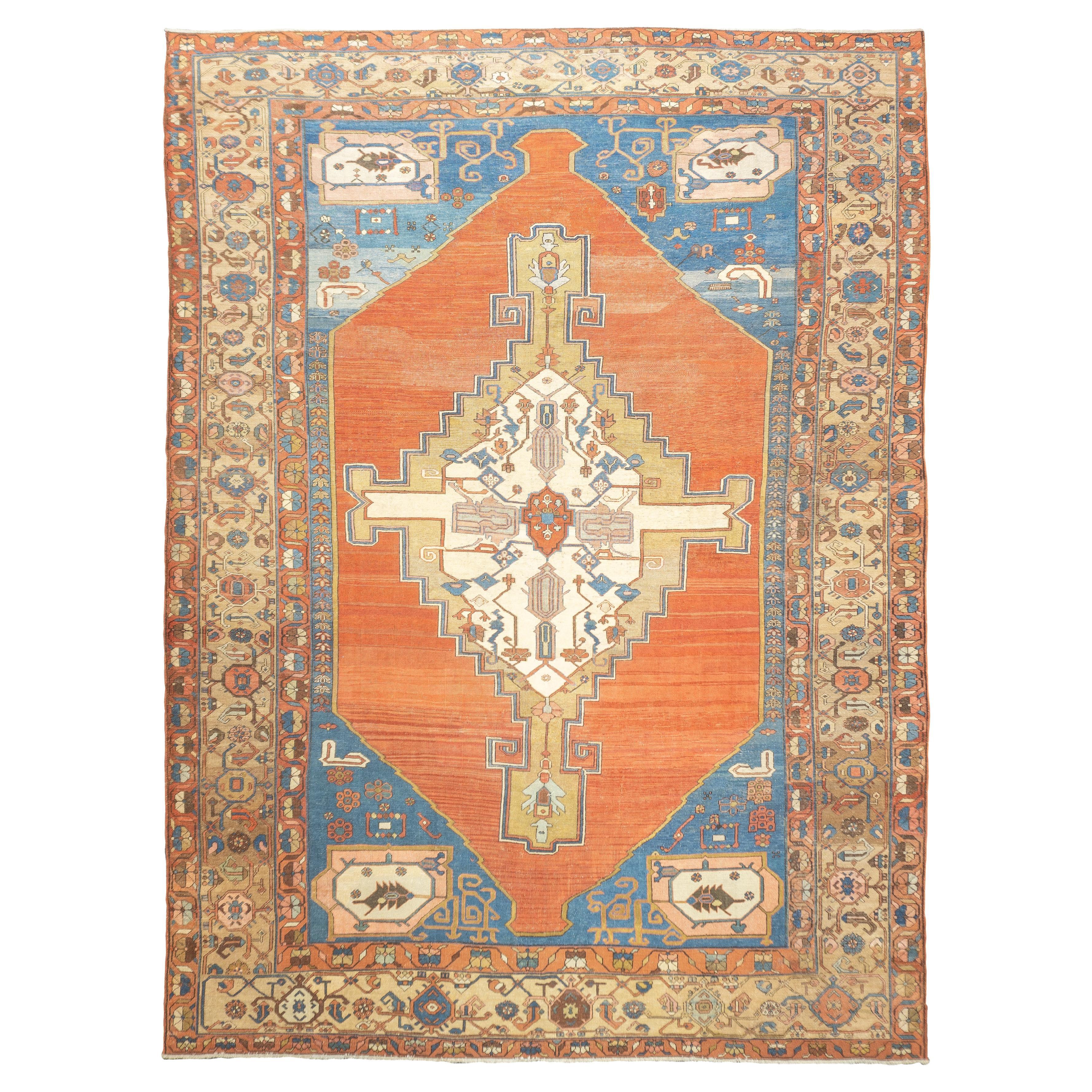 Alfombra Persa Antigua Bakhshayesh 10'10'' x 14'6''