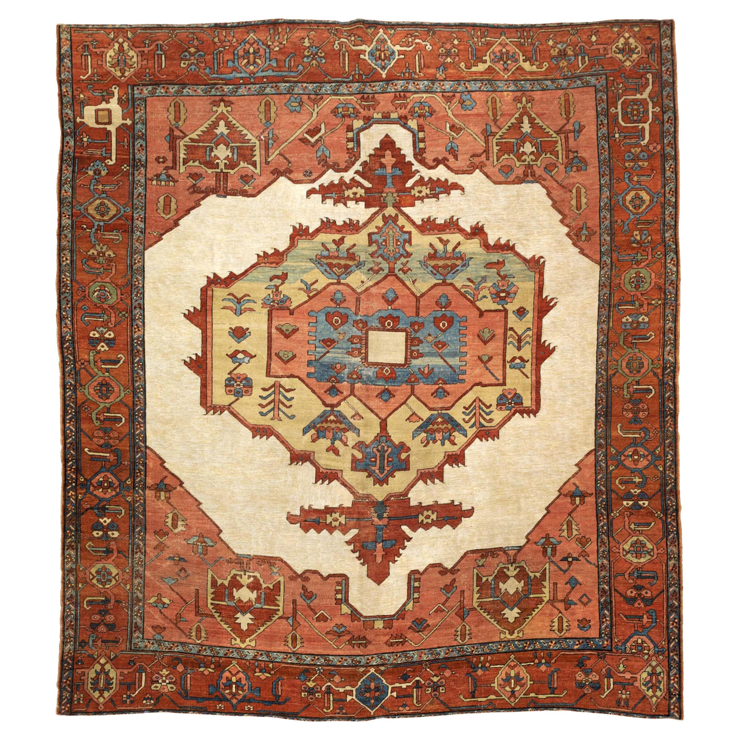 Alfombra Persa Antigua Bakhshayesh 10'3" x 10'9