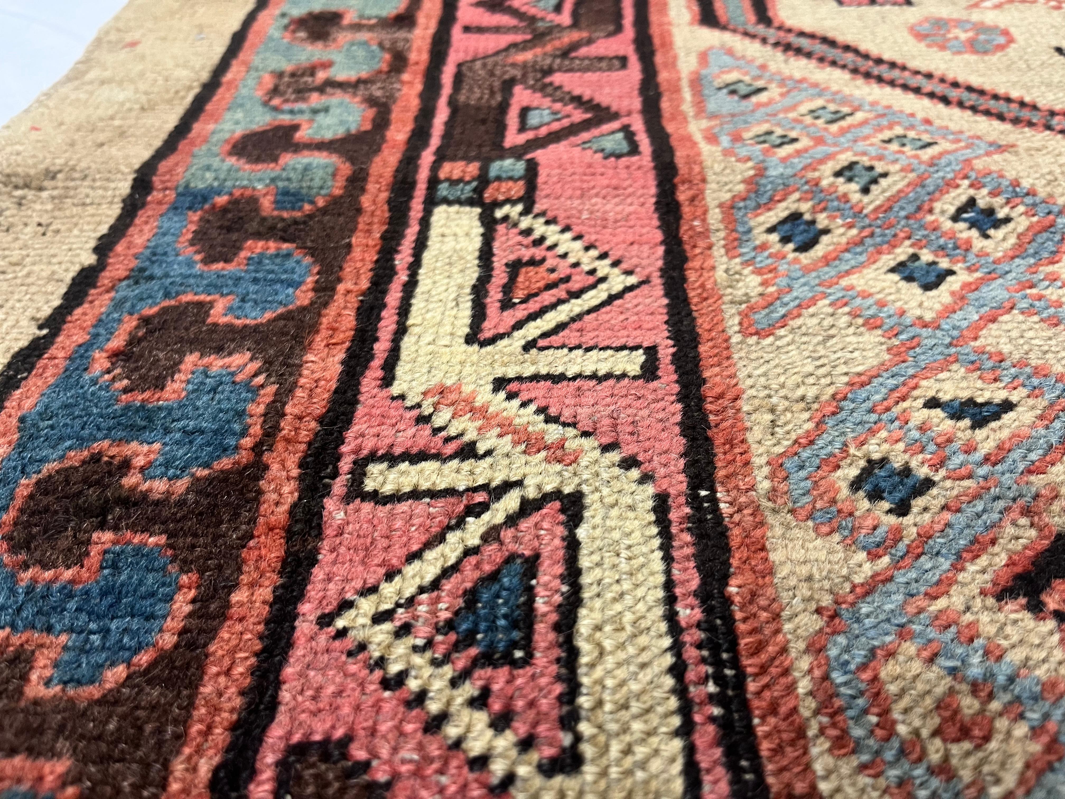 Antike persische Bakhshayesh Teppich 2'8 x 13'8