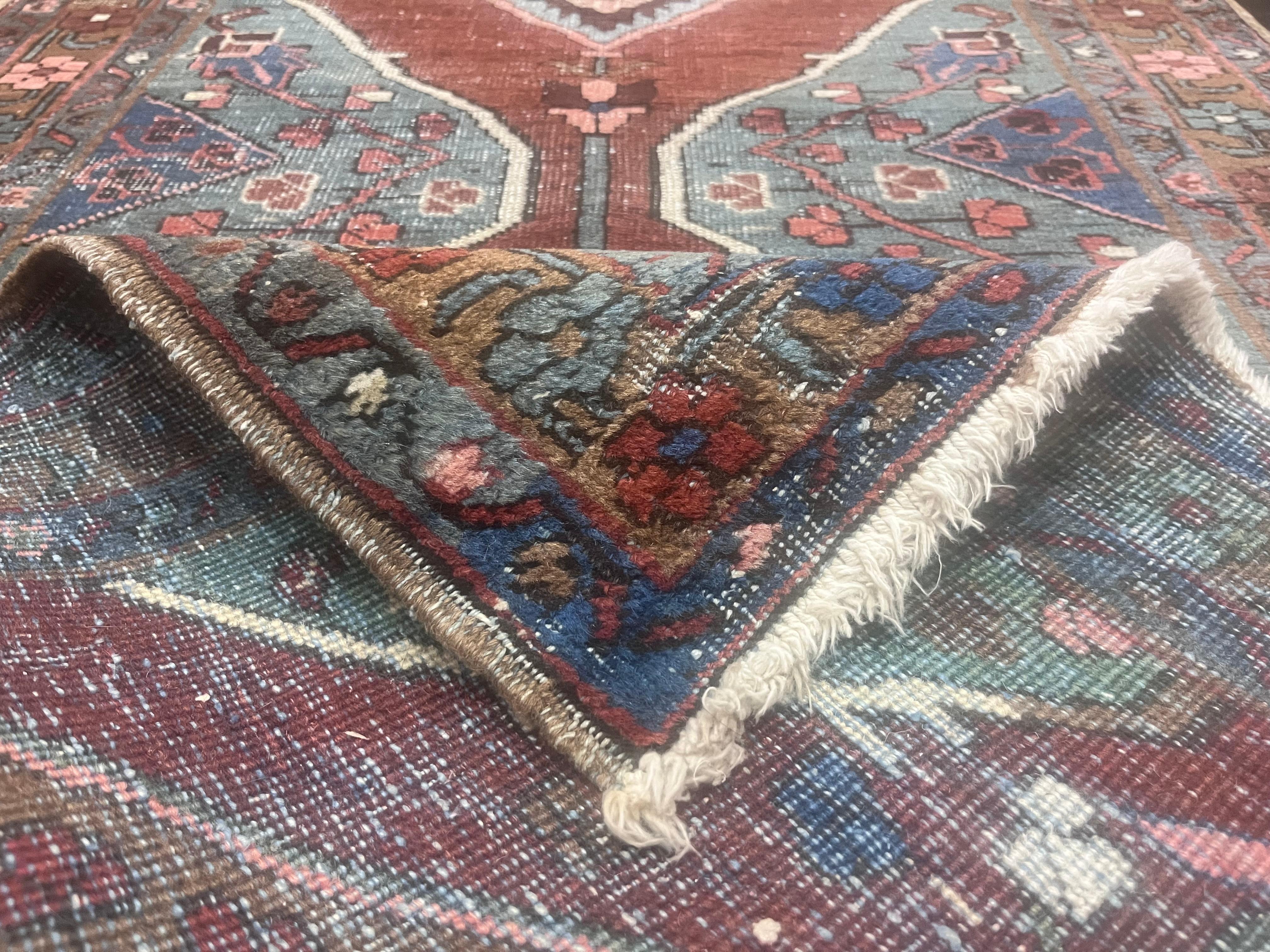 Antiker persischer Bakhshayesh-Teppich 2'9