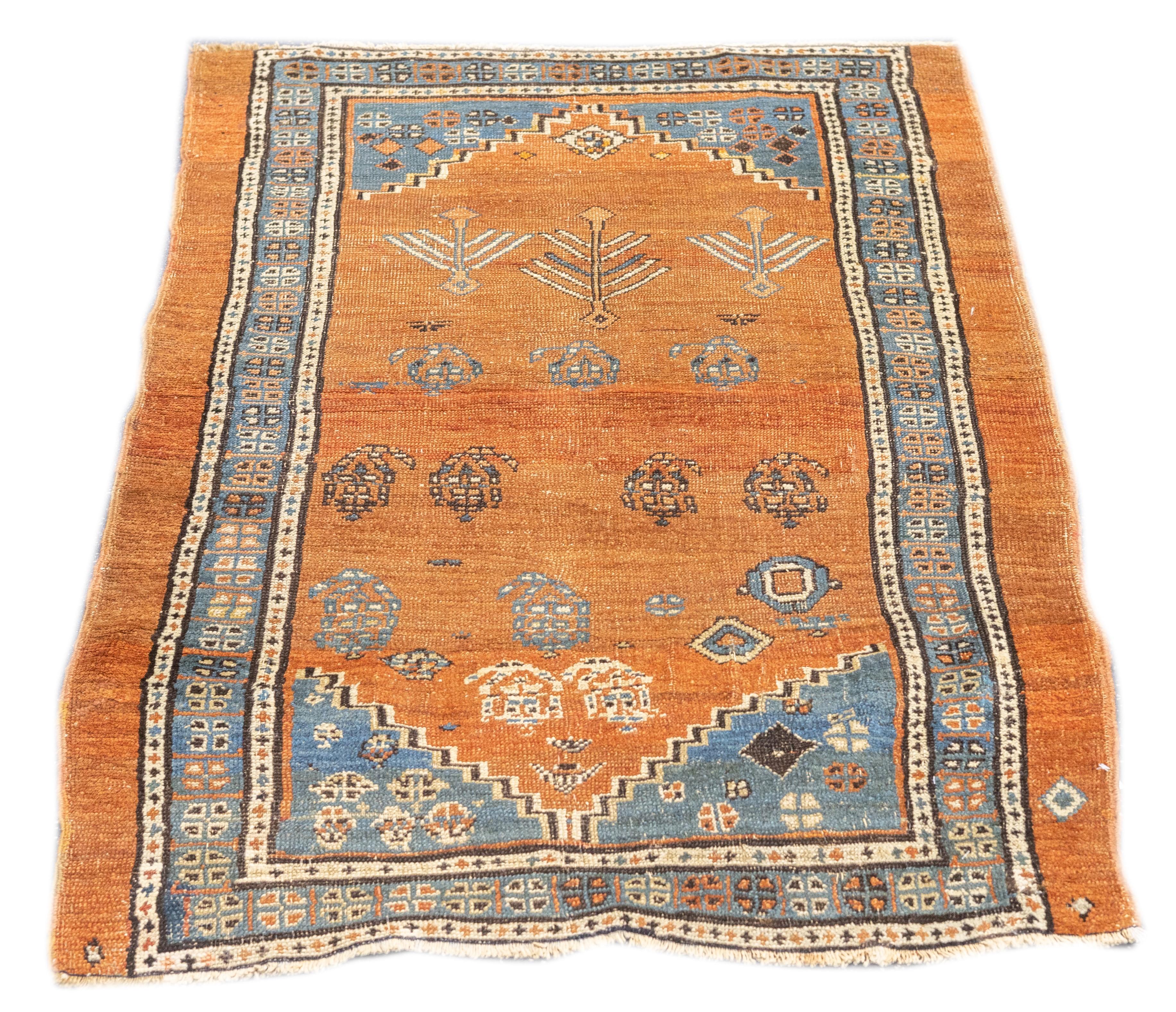 Antique Persian Bakhshayesh Rug 3'0