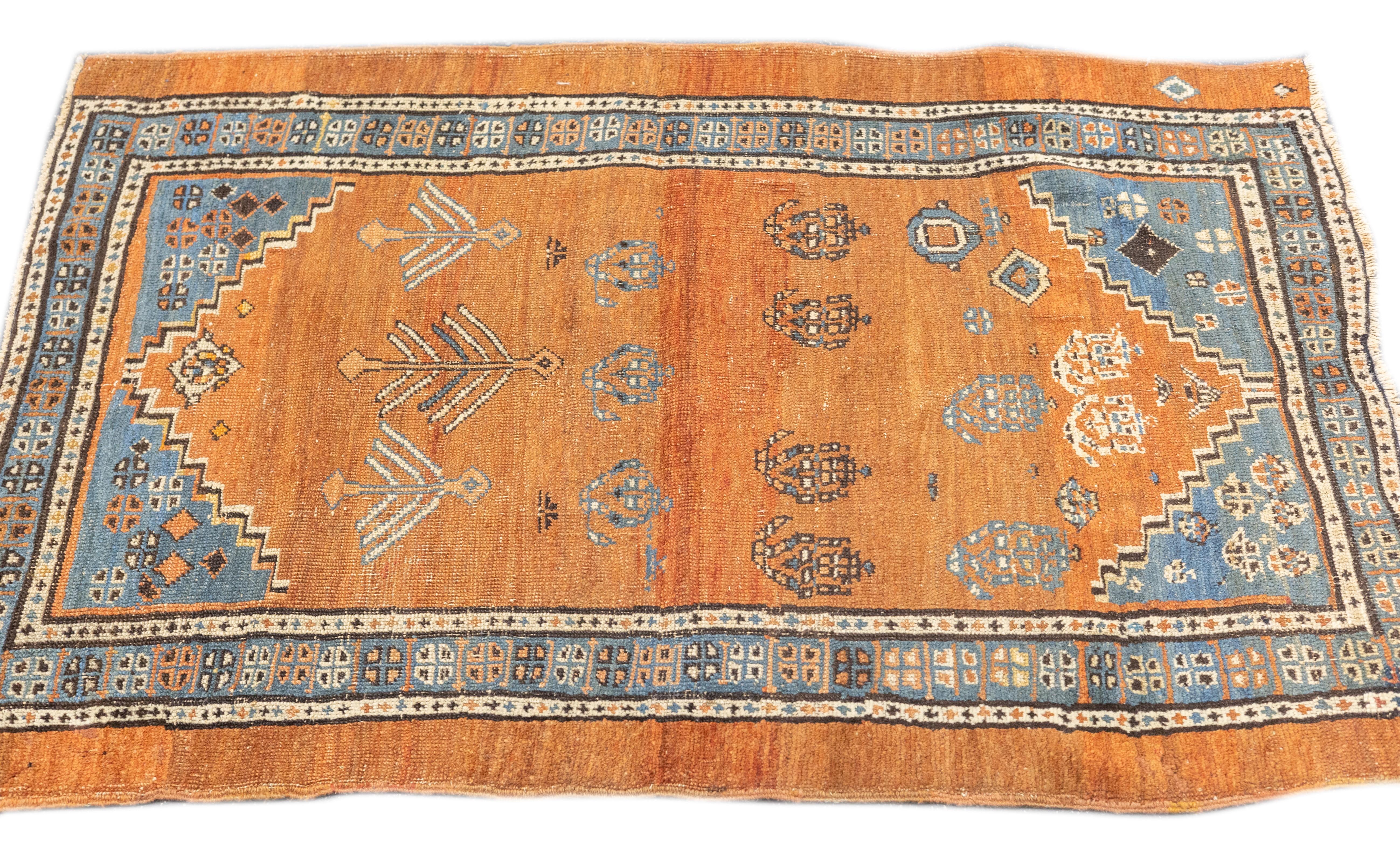 Antique Persian Bakhshayesh Rug 3'0
