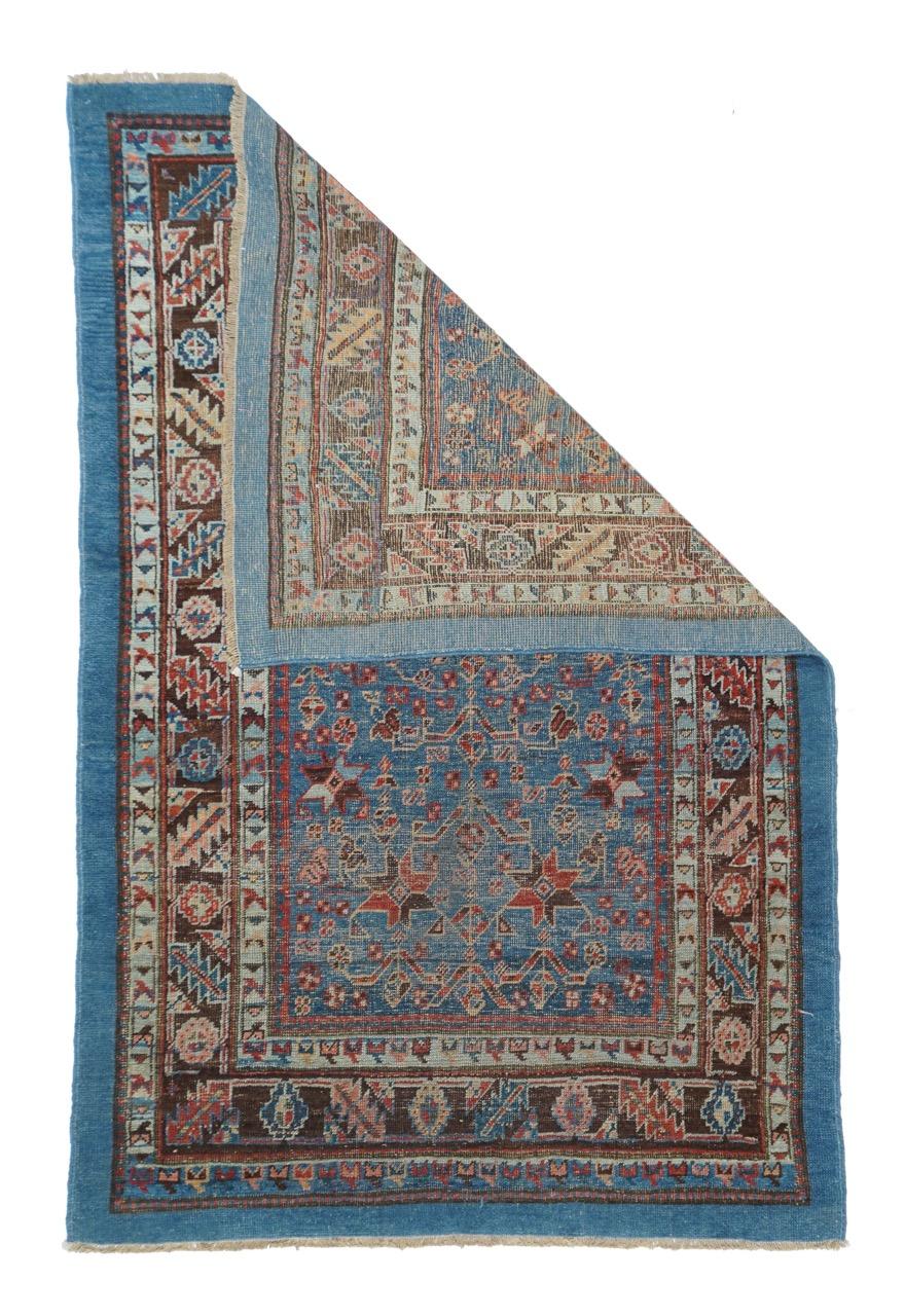 Antiker persischer Bakhshayesh-Teppich 4'0