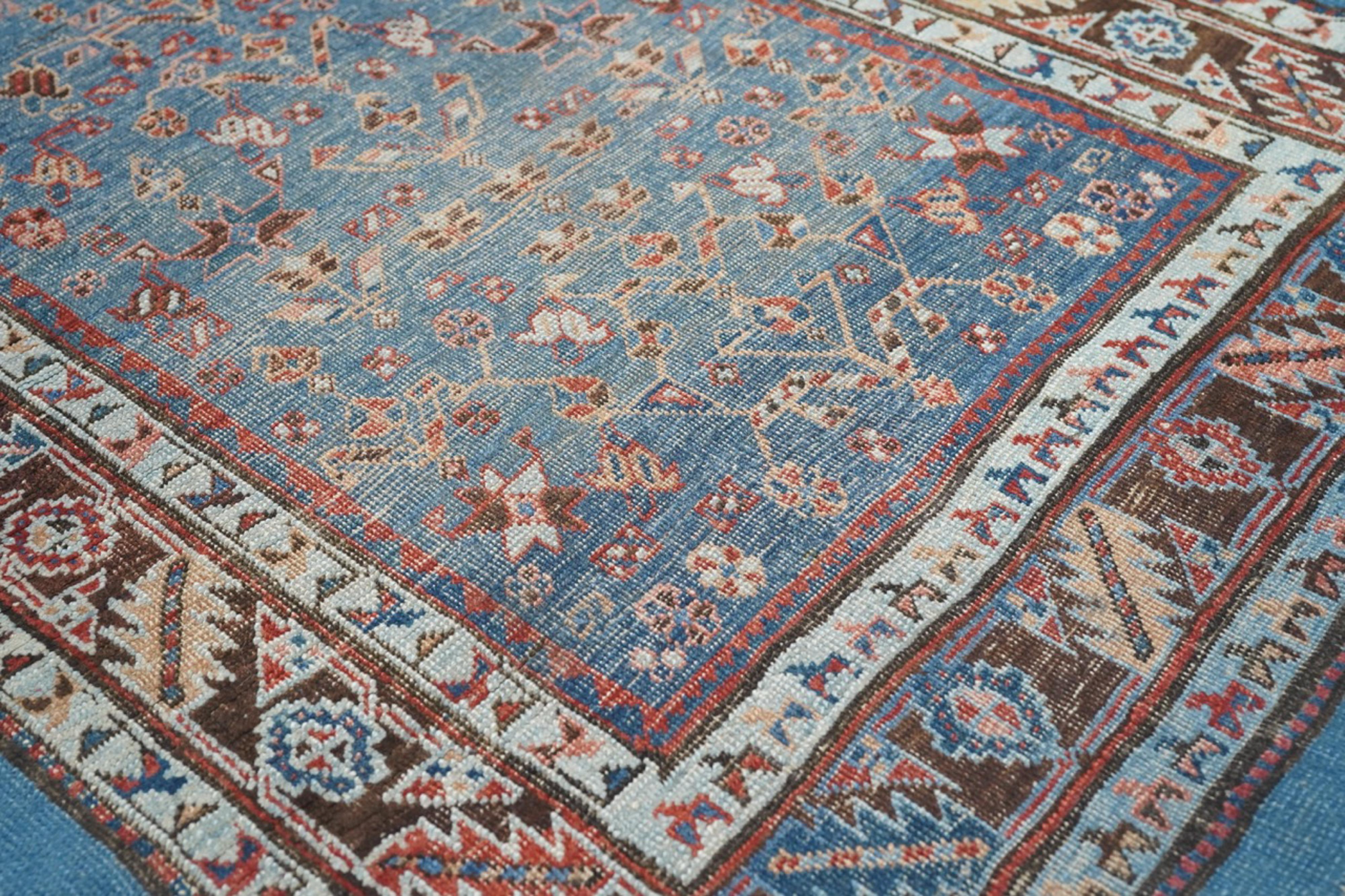 Tappeto antico persiano Bakhshayesh 4'0