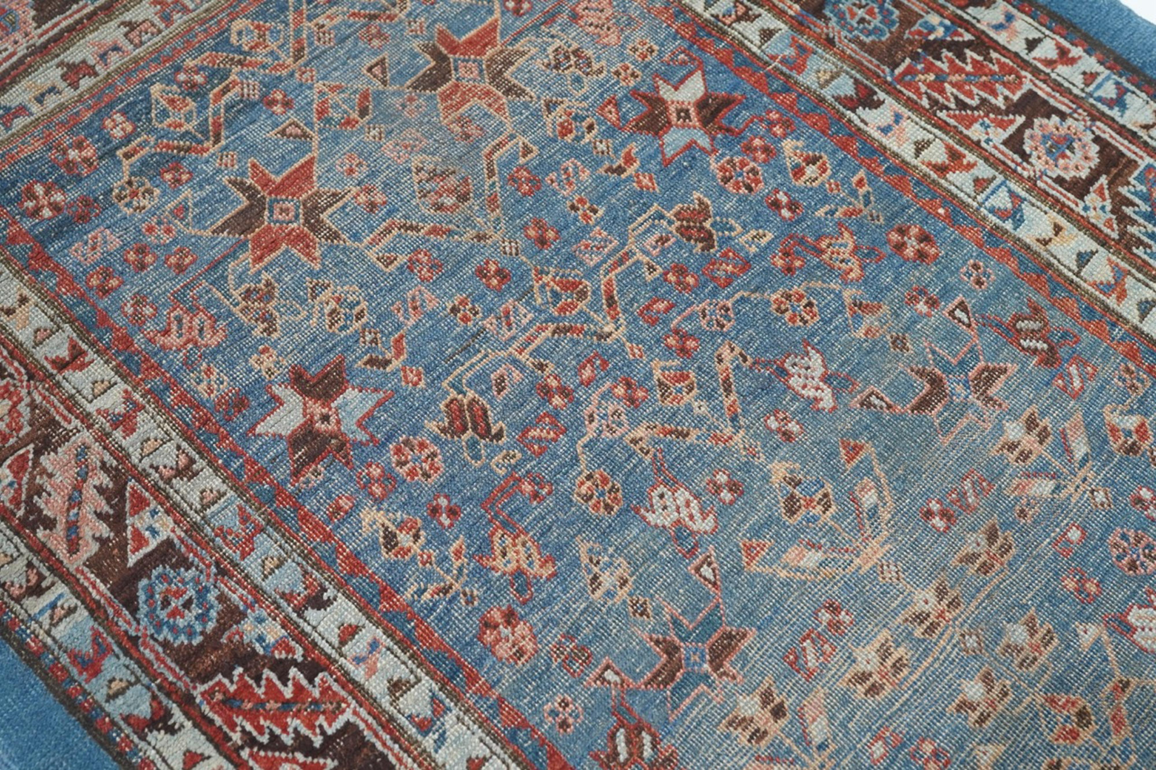 Tappeto antico persiano Bakhshayesh 4'0