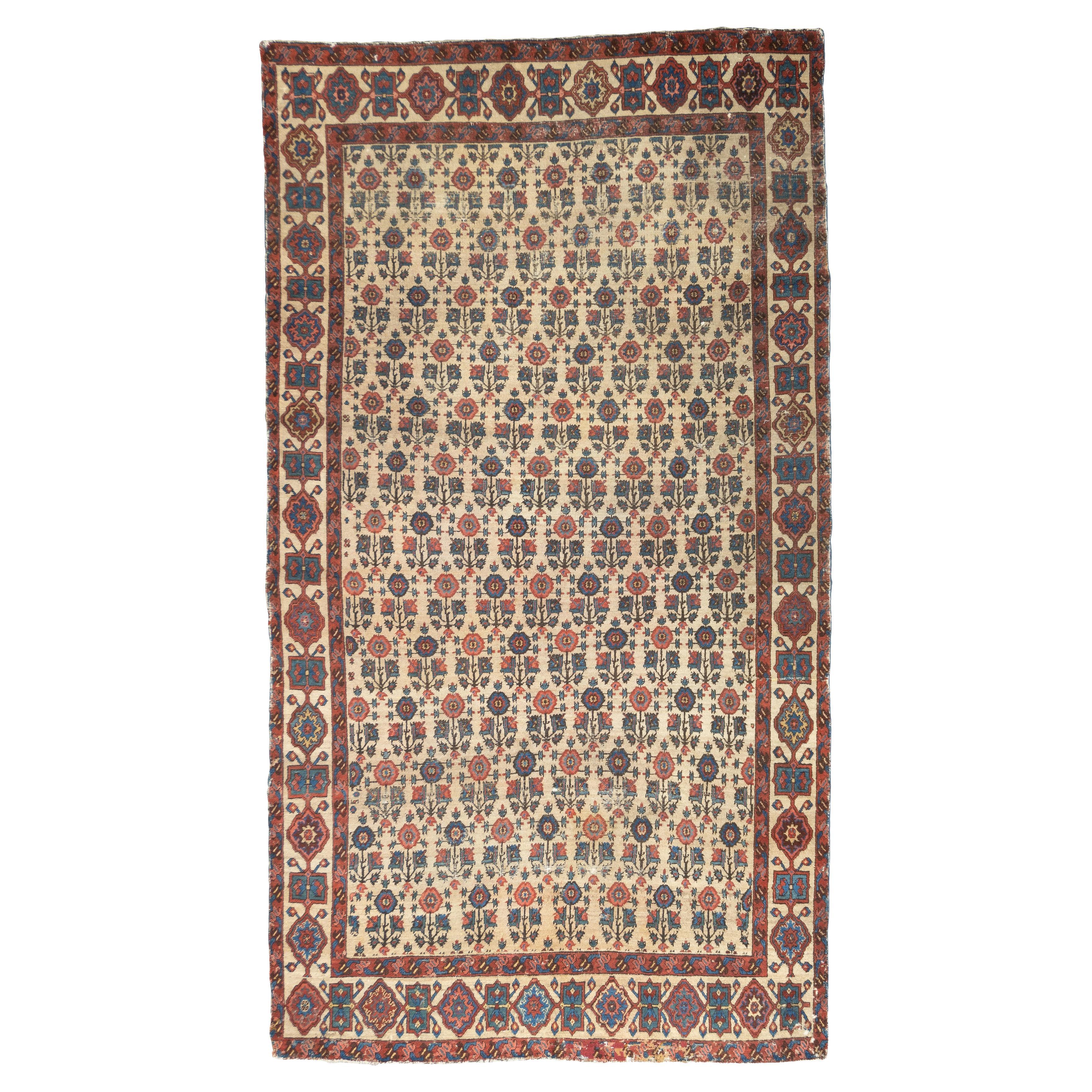 Antique Persian Bakhshayesh Rug 5'2" x 9’4”