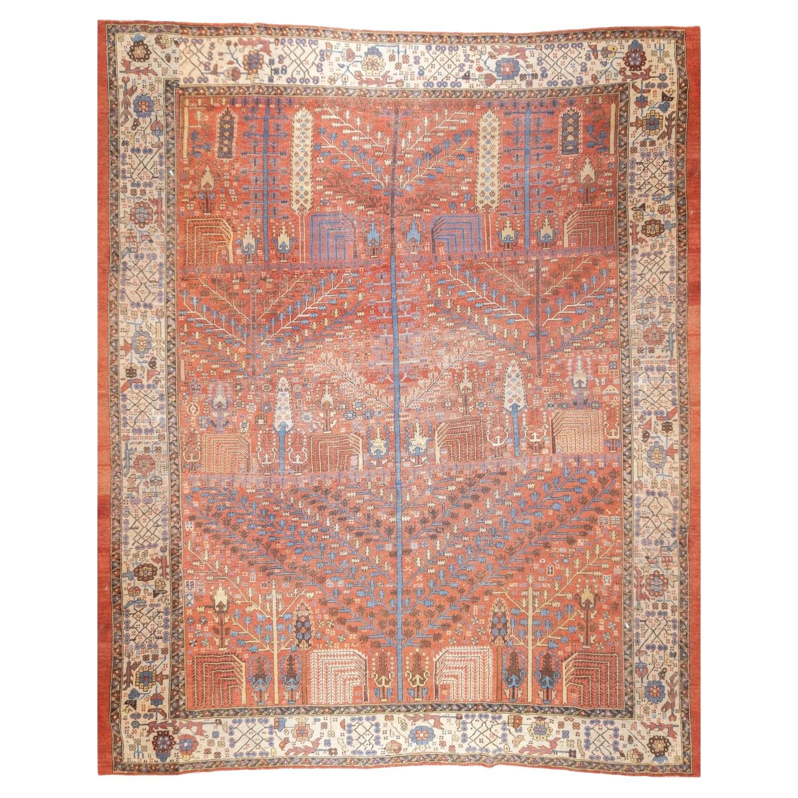 Antique Persian Bakhshayesh Rug 9'5'' x 11'4''