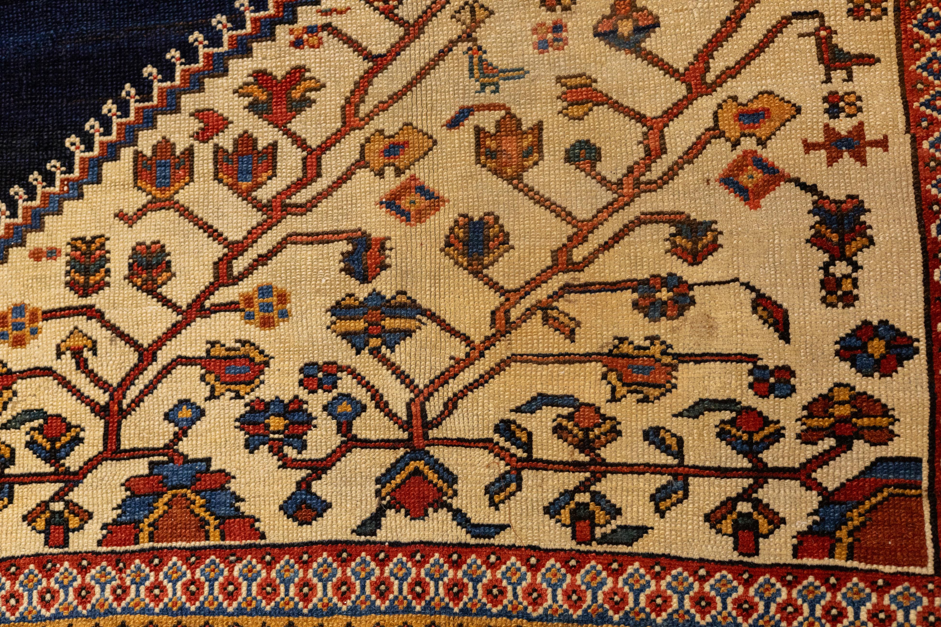 Antique Persian Bakhshayesh Rug 9'8'' x 11'6'' For Sale 3