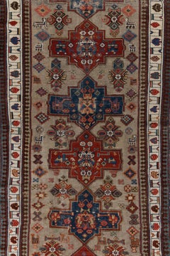 Antique Persian Bakhshayesh Runner Rug