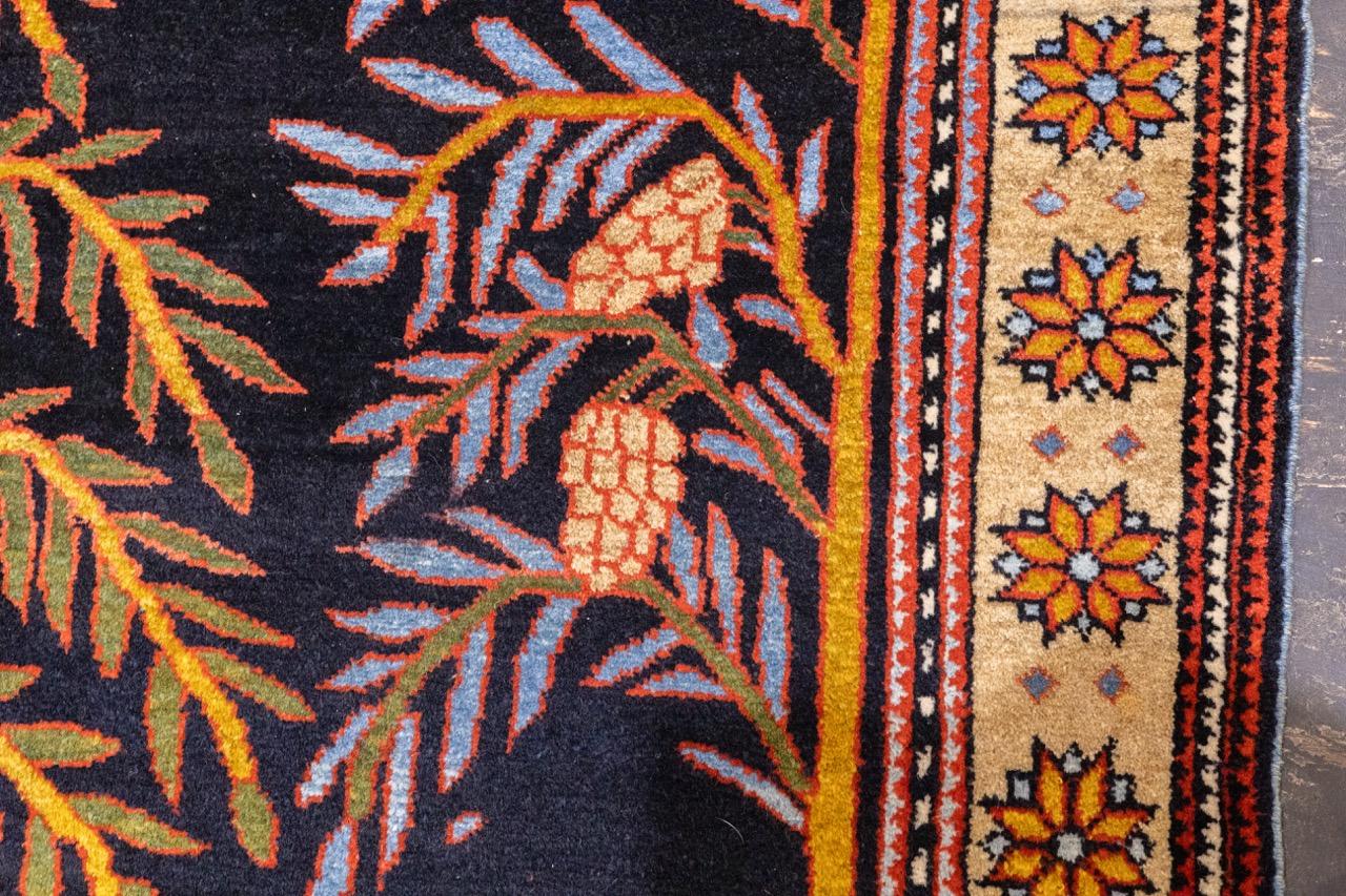 Antike persische Bakhshayesh ungewöhnlich Baum Design Teppich 4'2