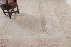 Antique Persian Bakhtiar Rug
