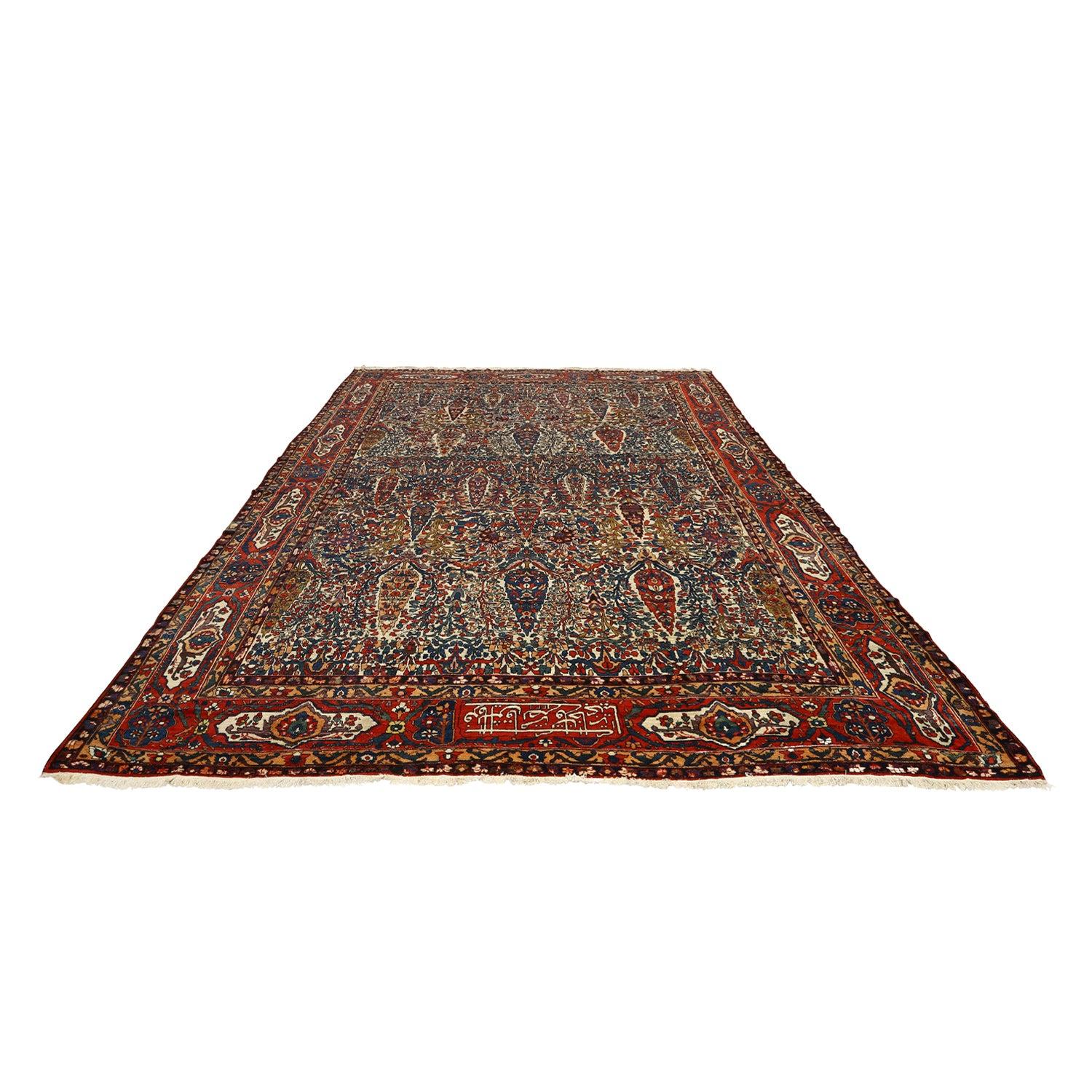 Perse Tapis persan ancien Bakhtiar - Taille : 19'6 X 14'10 en vente