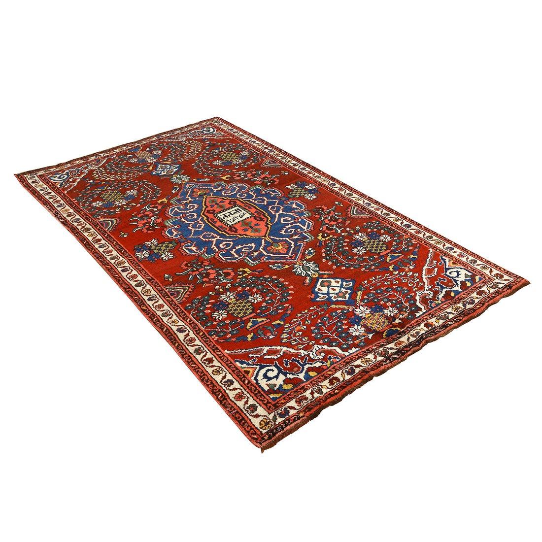 Perse Tapis persan ancien Bakhtiar - Taille : 6'10x4'1 en vente