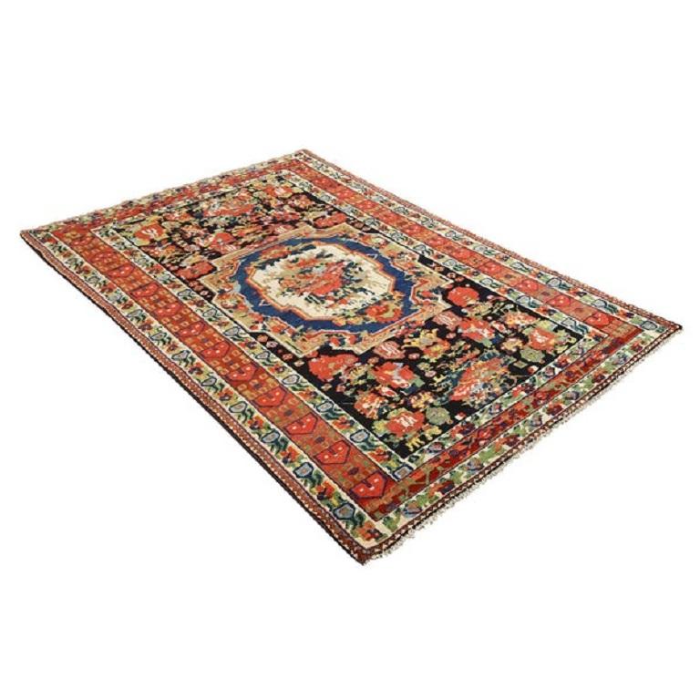 Perse Tapis persan ancien Bakhtiar - Taille : 6'9x4'7 en vente