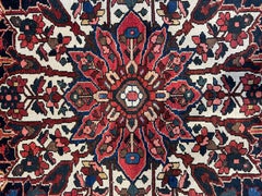 Antique Persian Bakhtiari 12' 11" x 13' 6"