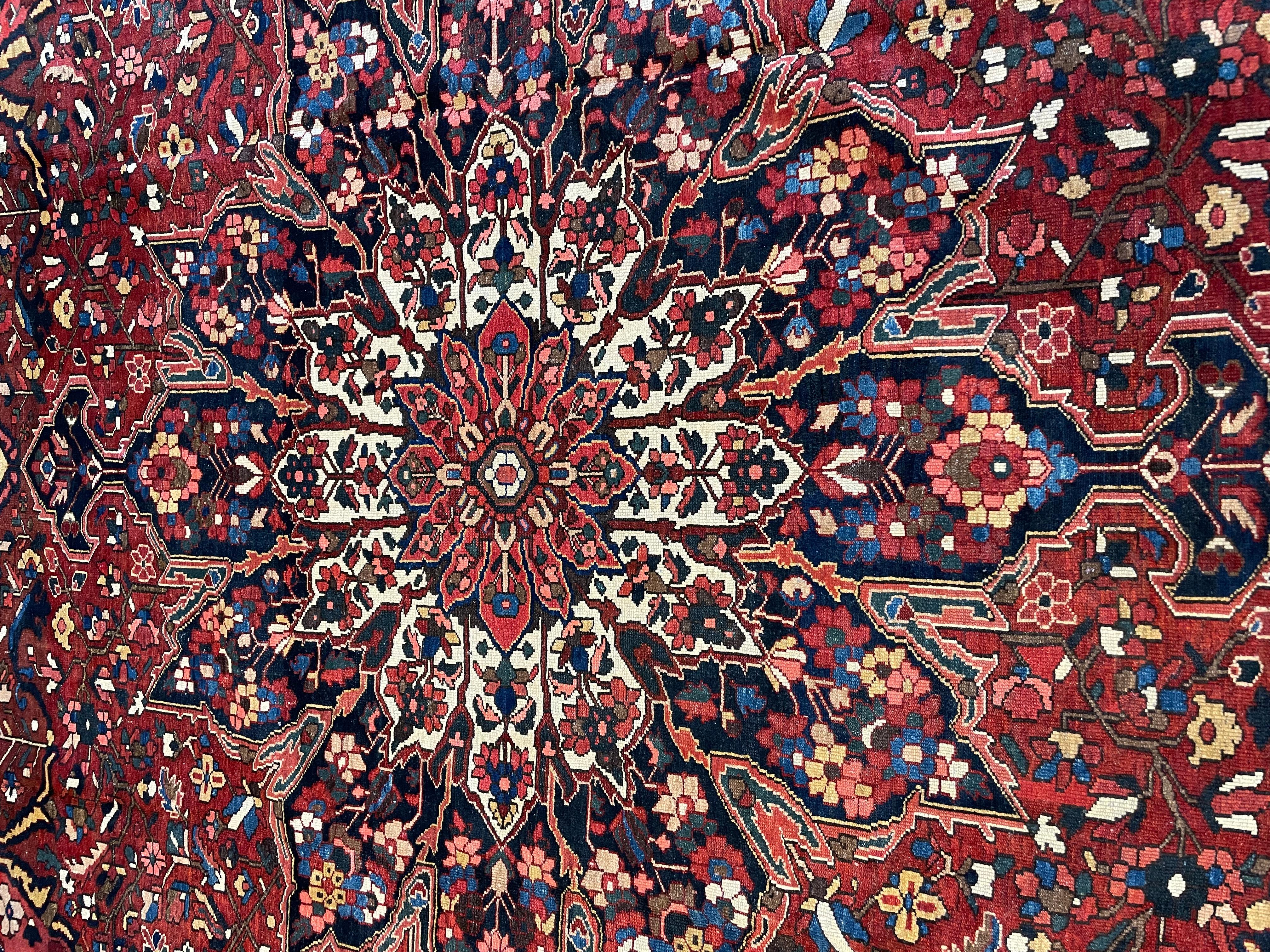 Antique Persian Bakhtiari 12' 11