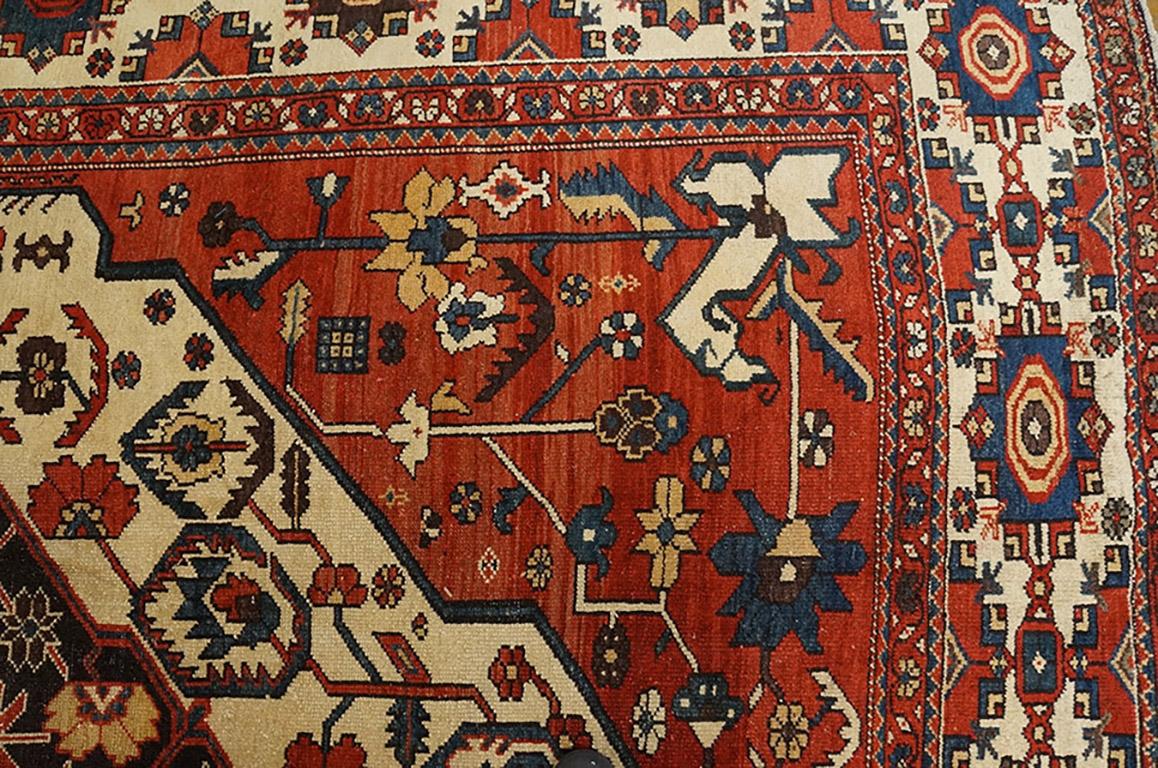 Early 20th Century Antique Persian Bakhtiari Rug For Sale