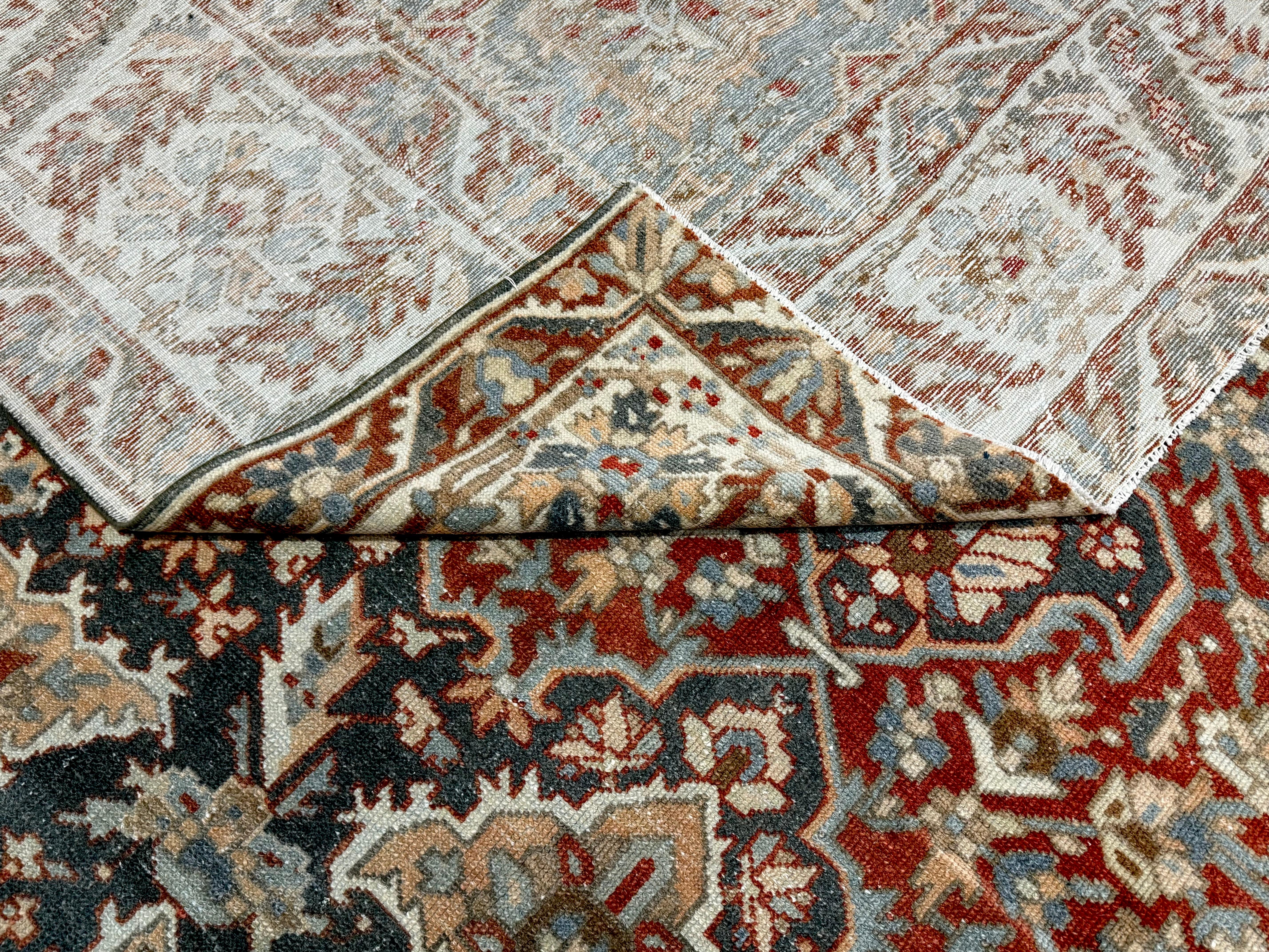 Tappeto antico persiano Bakhtiari 10'9