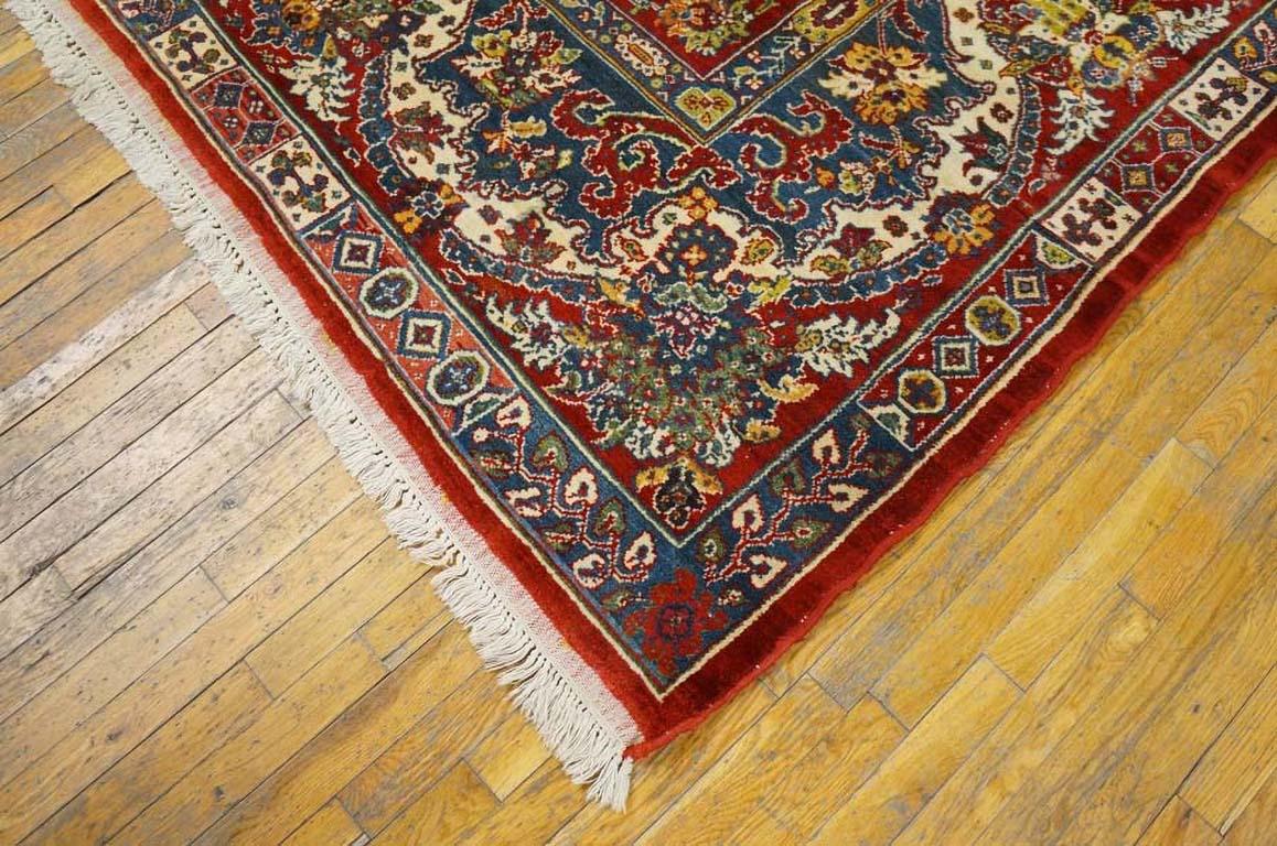 Hand-Knotted Mid 20th Century  Persian Bakhtiari Carpet ( 15'6