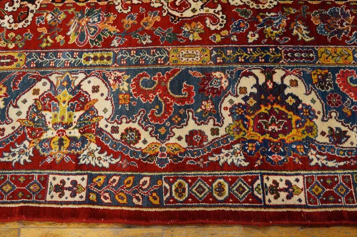 Wool Mid 20th Century  Persian Bakhtiari Carpet ( 15'6