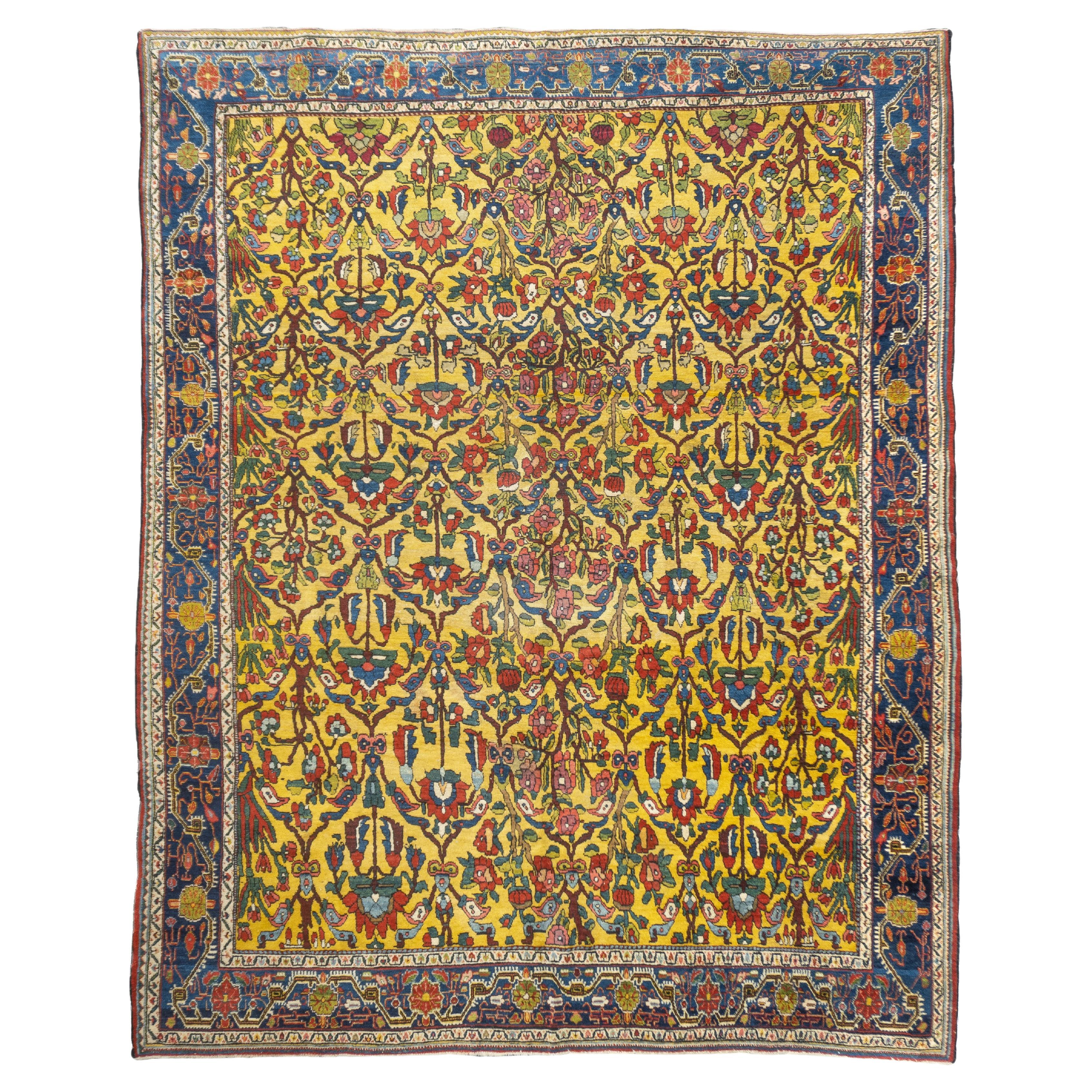 Alfombra Persa Antigua Bakhtiari 8'7'' x 11'1''