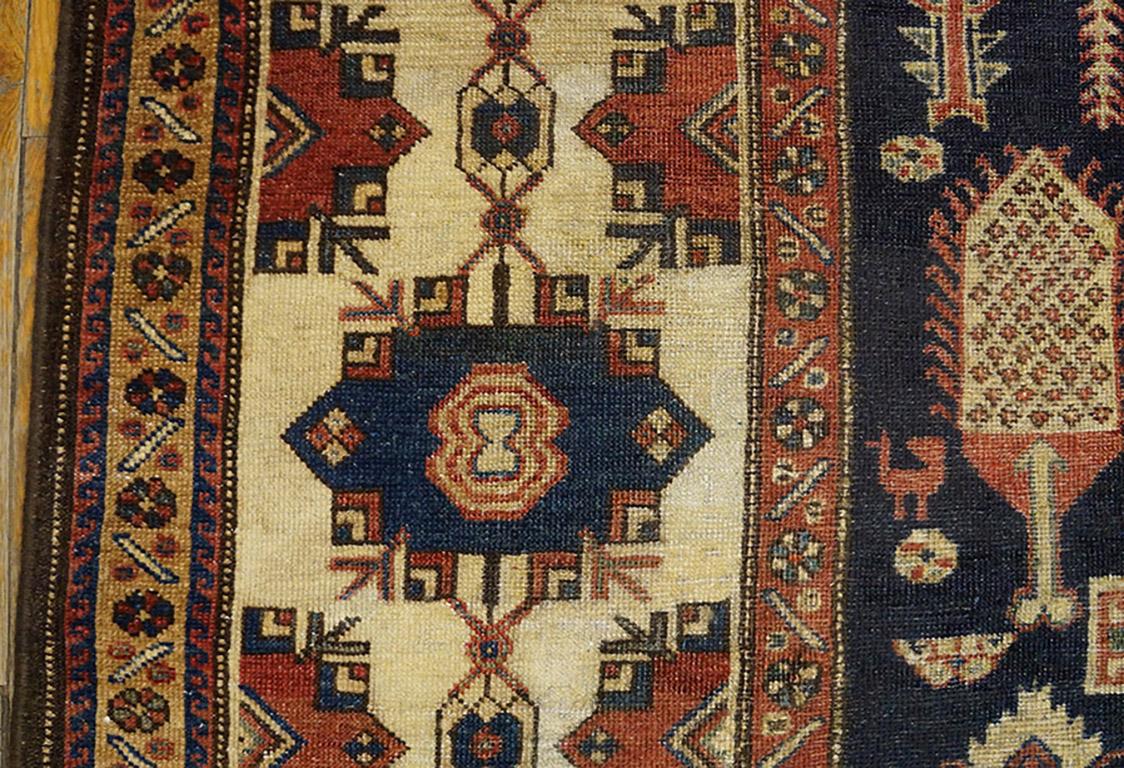 Late 19th Century Antique Persian Bakhtiari Rug