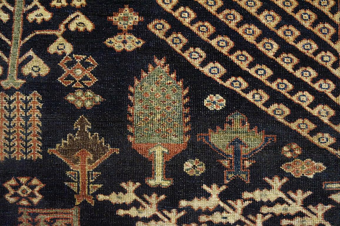 Wool Antique Persian Bakhtiari Rug