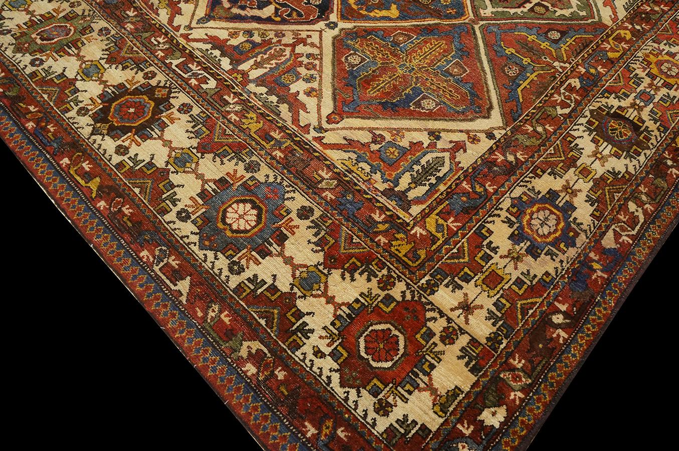 Early 20th Century S. Persian Bakhtiari Carpet ( 16'6