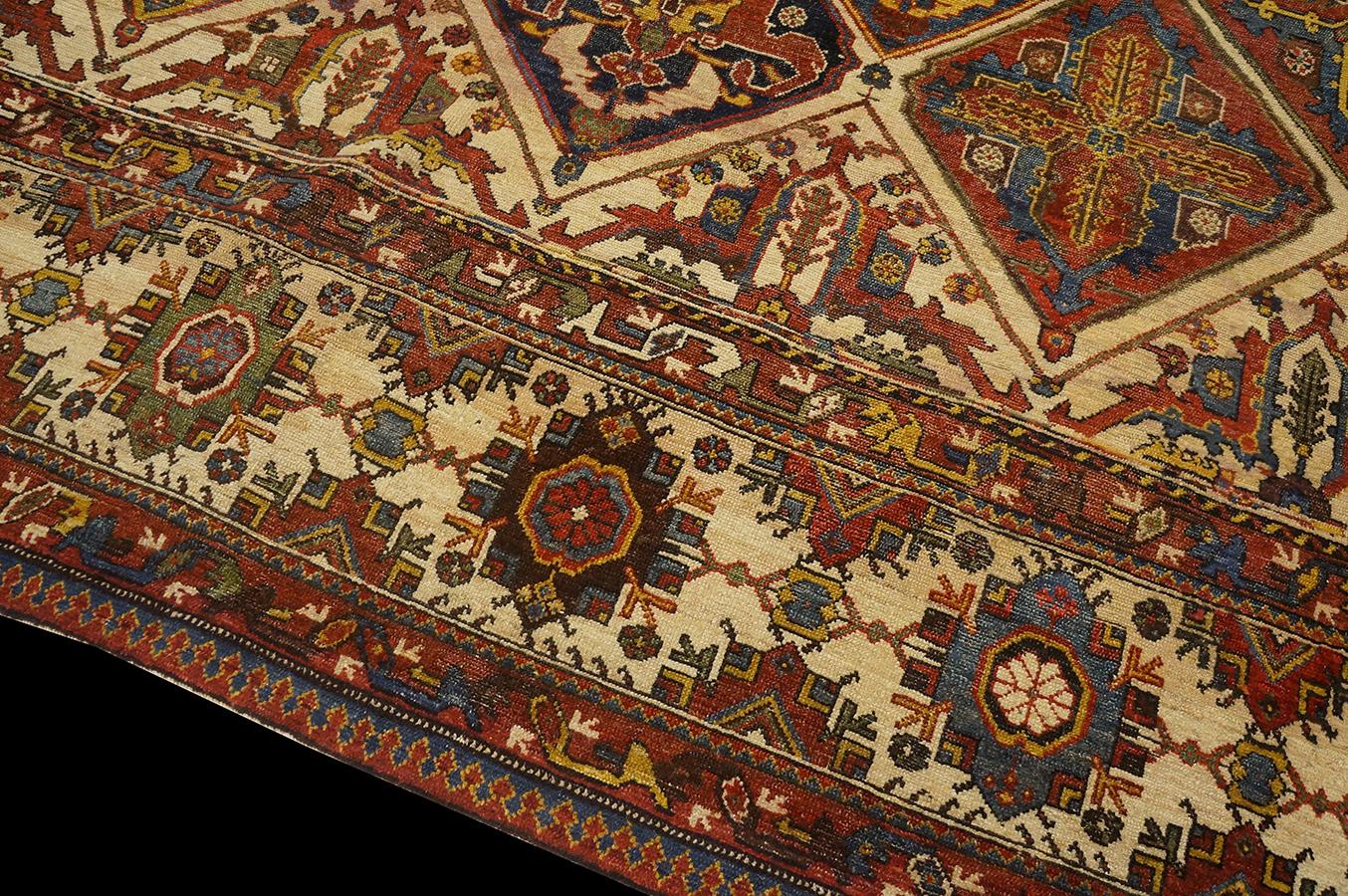 Early 20th Century S. Persian Bakhtiari Carpet ( 16'6