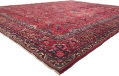1920's Persian Bakhtiari Carpet with Traditional Style