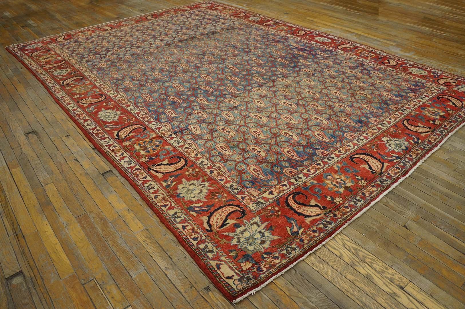 Mid-20th Century 1930s Persian Bakhtiari Paisley Carpet ( 8'8