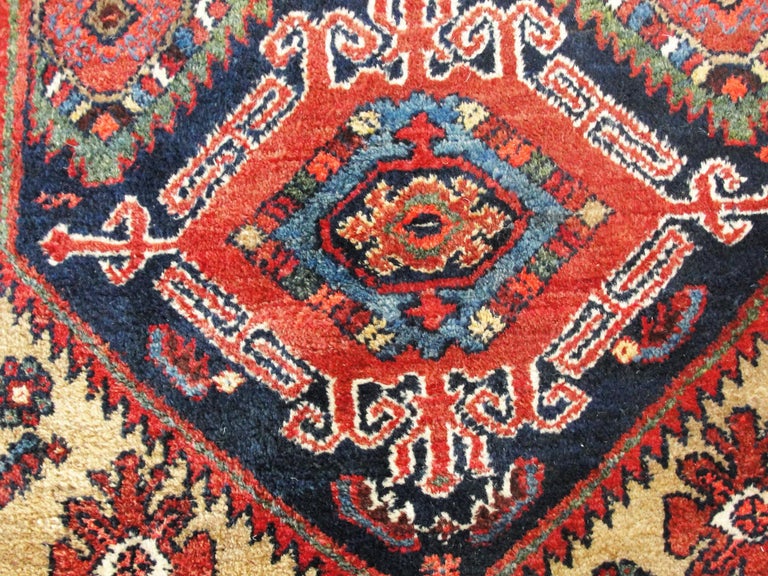 Antique Persian Bakhtiari Rug at 1stdibs