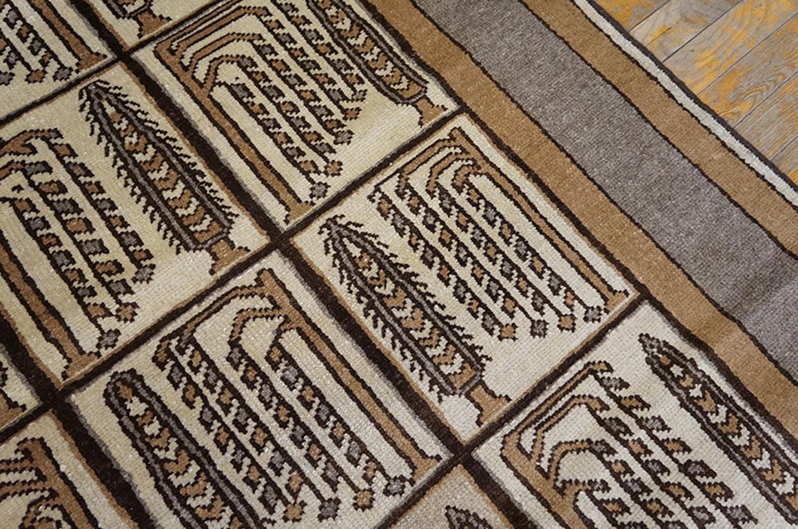 Laine Tapis de jardin Bakhtiary de la Perse du Sud du début du 20e siècle ( 7'1