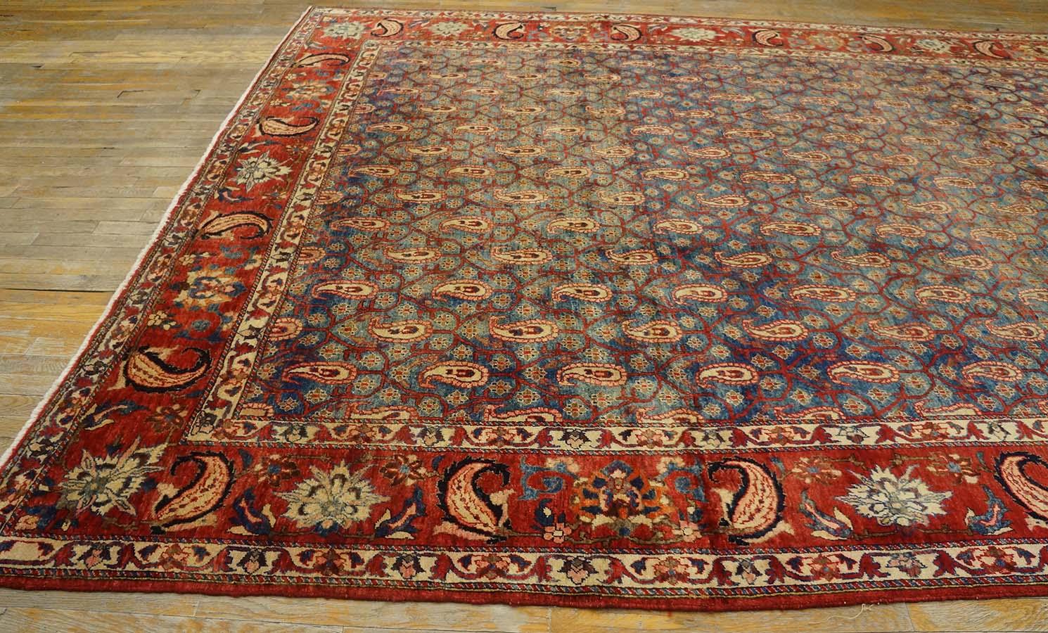 Wool Antique Persian Bakhtiari Rug 8' 8