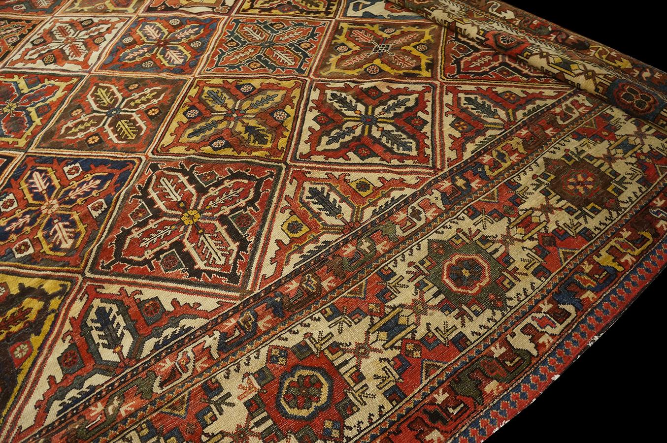 Early 20th Century S. Persian Bakhtiari Carpet ( 16'6