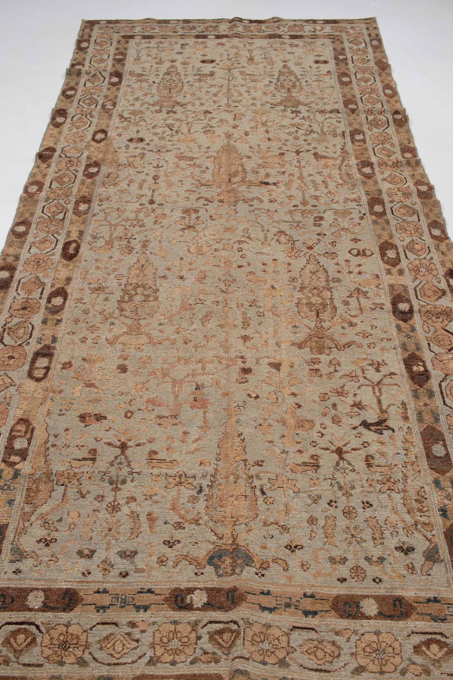 Antique Persian Bakhtiari Rug For Sale 2