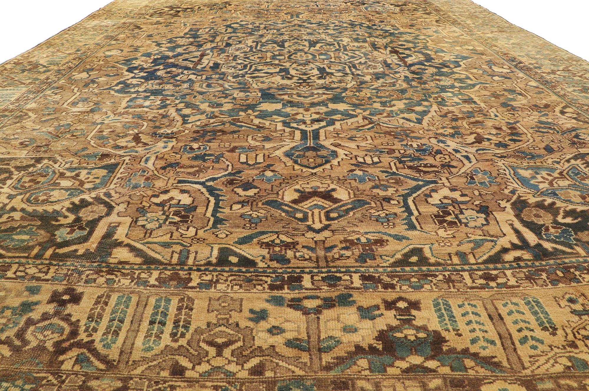 Alfombra persa Bakhtiari de 1920 Persa en venta