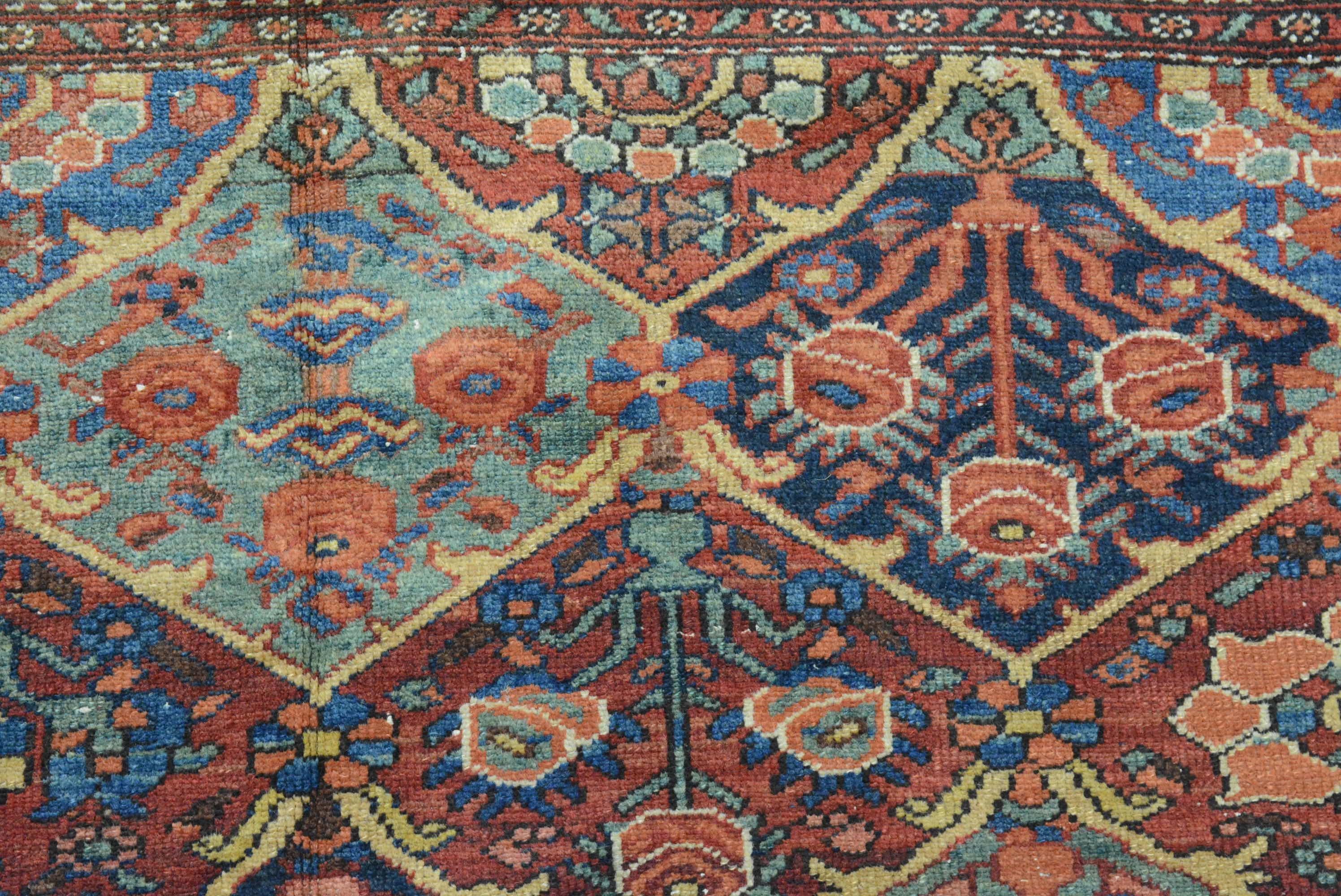 Antiker persischer Bachtiari-Teppich (Wolle) im Angebot