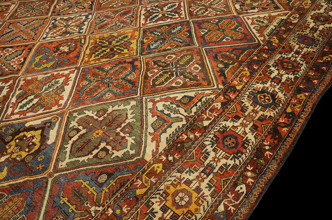 Early 20th Century S. Persian Bakhtiari Carpet ( 16'6