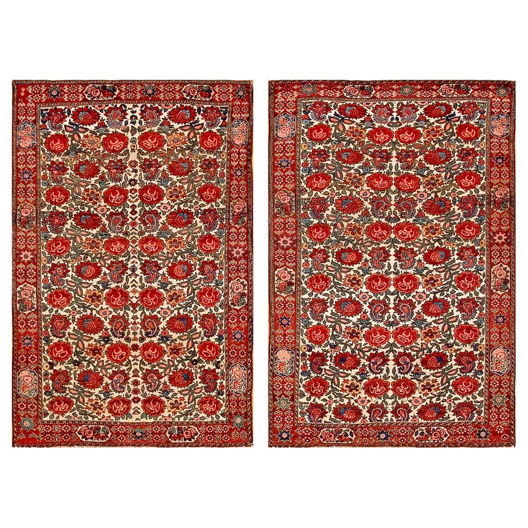 Antique Persian Bakhtiari Rug For Sale