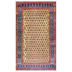 Antique 19th Century Persian Bakhtiari Carpet ( 11'10" x 20' - 360 x 610 )