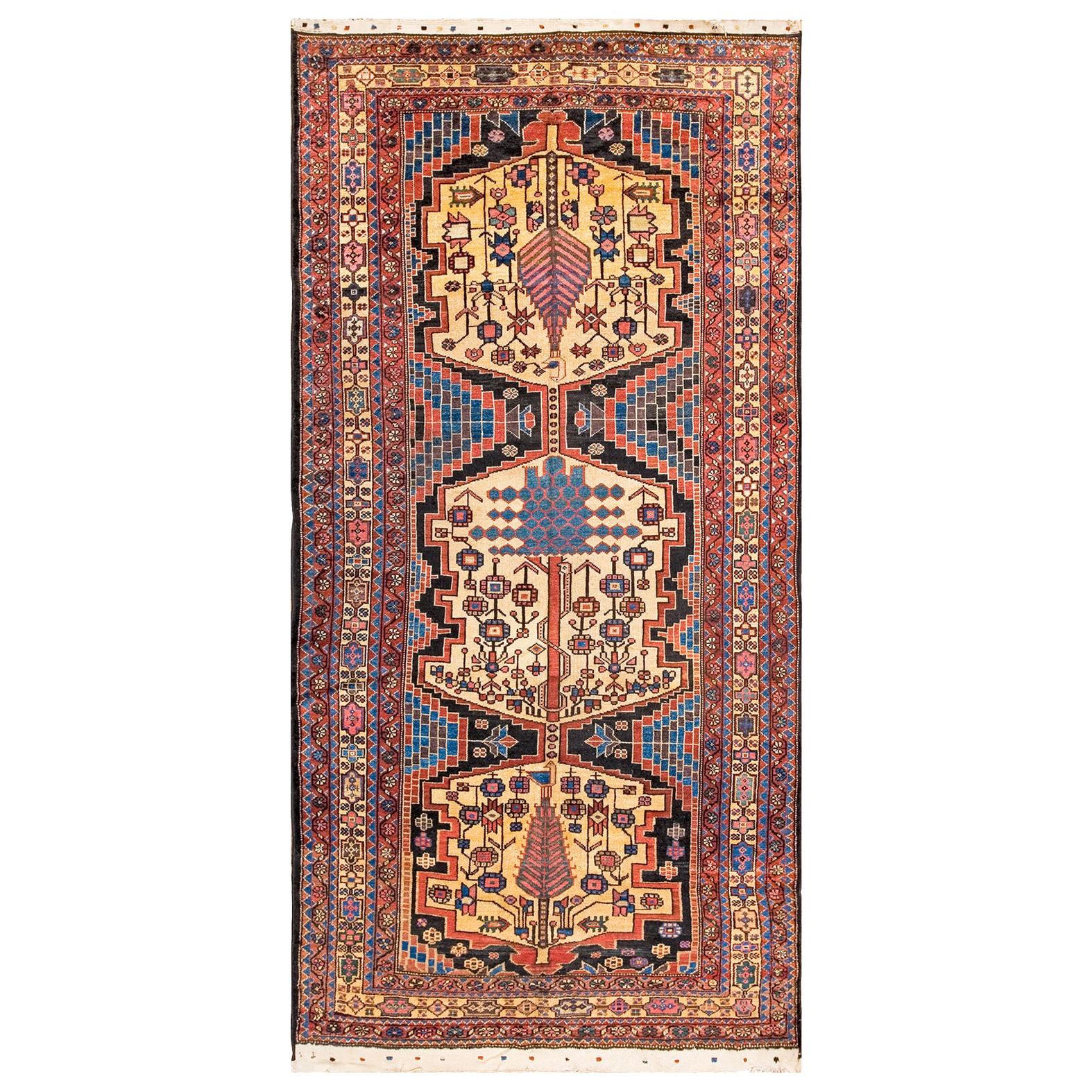 Antique Persian Bakhtiari Rug For Sale