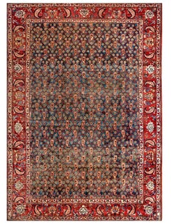 1930s Persian Bakhtiari Paisley Carpet ( 8'8" x 12' - 264 x 365 )