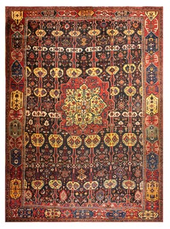 Antique 19th Century S. Persian Bakhtiari Carpet ( 15'2" x 21'6" - 462 x 655 )